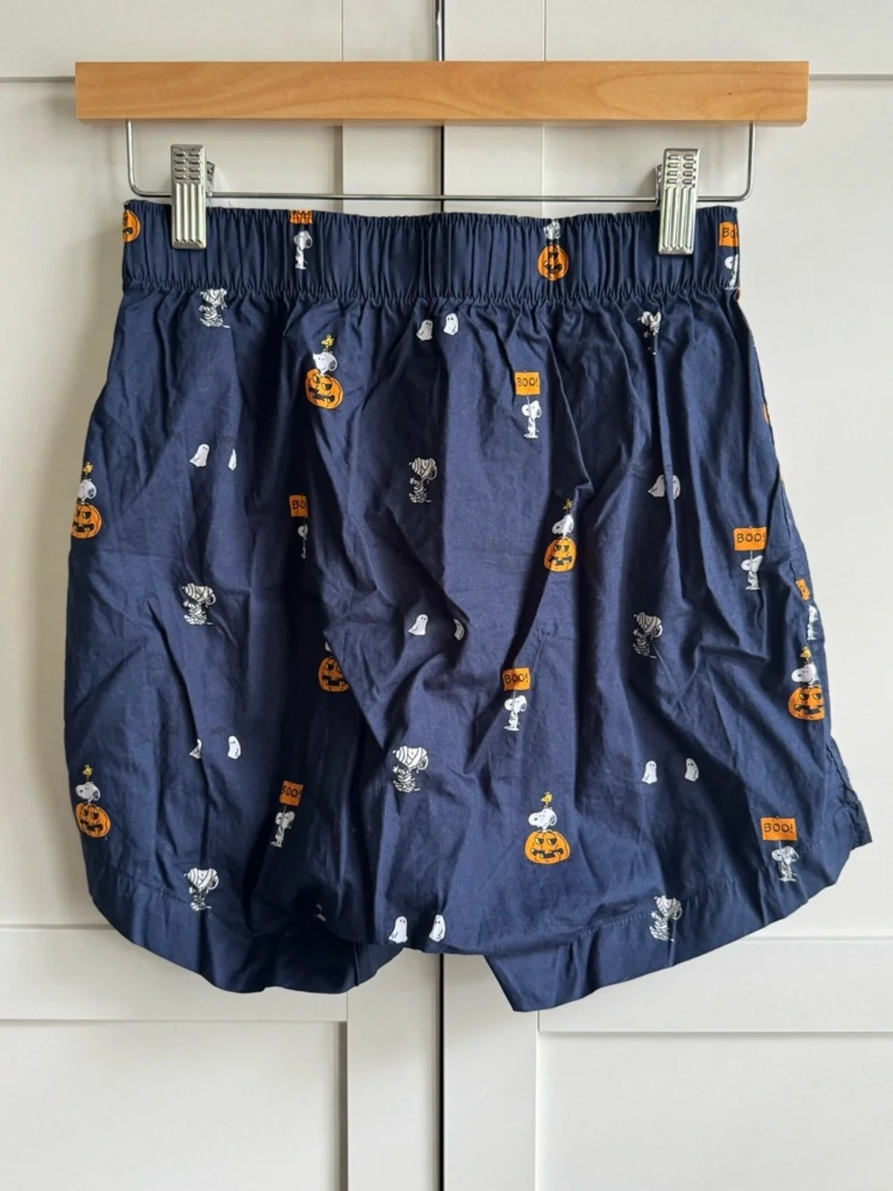 J.Crew Printed Boxers in Cotton Halloween Peanuts/Snoopy Size XS